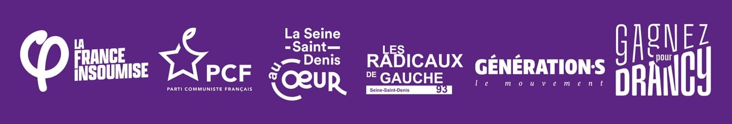 Partis soutenant la liste